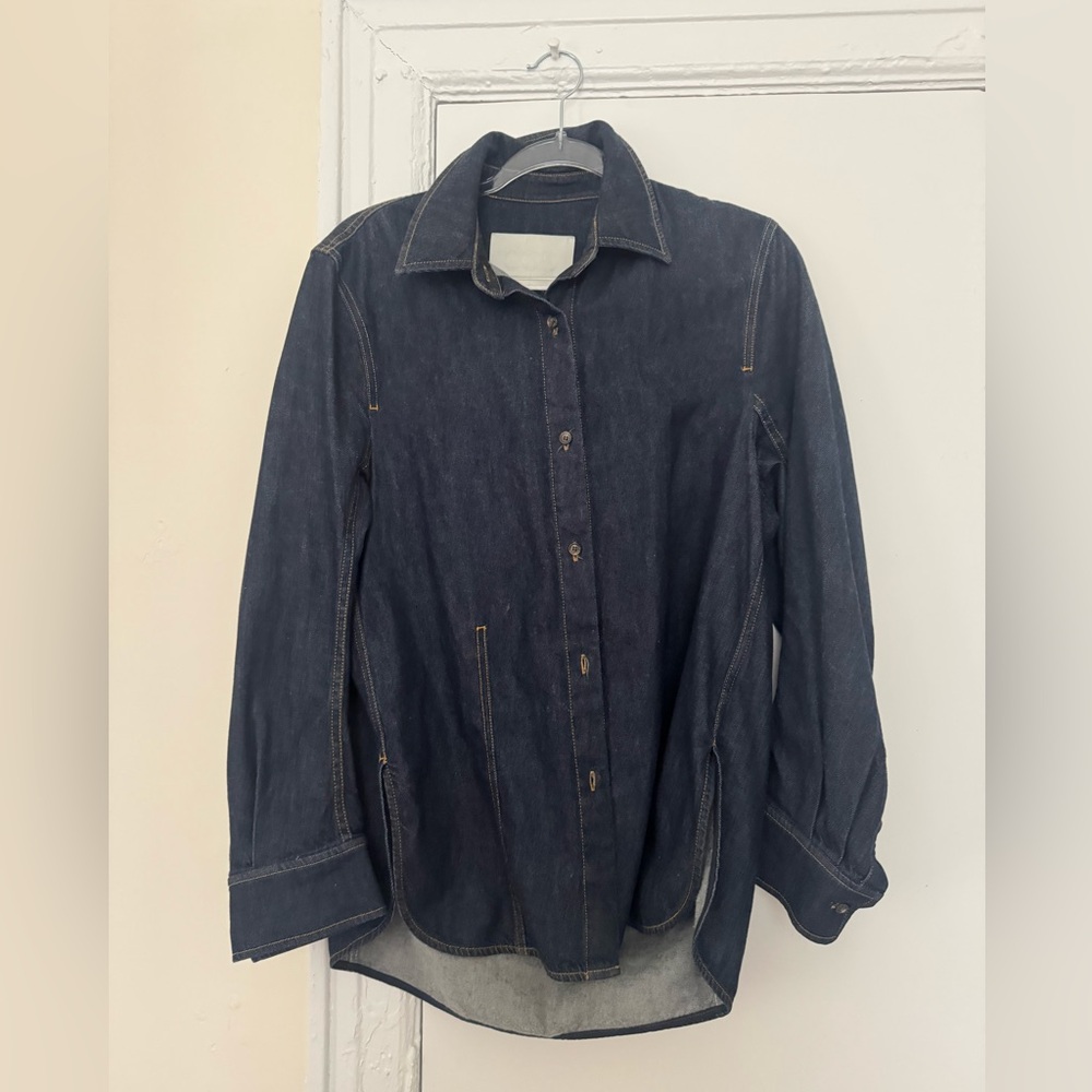 COS denim botton down